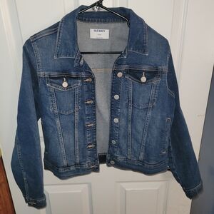 Old Navy Junior's Classic Blue Jean Jacket
